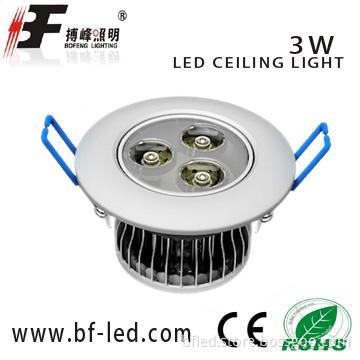 3W reflector for ceiling light